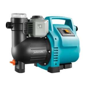 Pompa automată de apă potabilă Gardena Classic 3500/4E, albastră și neagră, cu mâner - Hidrofoare și Nivele laser