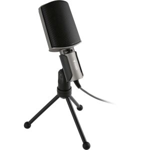 Close-up of Yenkee YMC 1020GY desktop microphone - Microphone