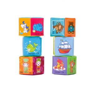 Canpol Puha Kocka Játék - 6 db, 6 hónapos kortól