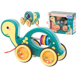 OEM Fából készült csörgő egy madzagon mobil teknőc