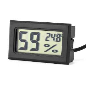 Elektronikus hőmérő nedvességmérővel