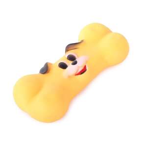 Vidám Kutyacsont Sípolós Játék - Gumi - 17cm