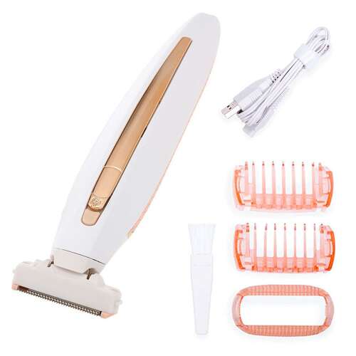Elegáns Női Epilátor - 3 Fejjel, LED Fénnyel