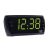 Front view of Adler AD1121 alarm clock radio with large LED display