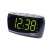 Adler AD1121 digital alarm clock with large green LED display and radio
