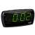 Adler AD1121 digital alarm clock with large green LED display and radio