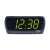 Adler AD1121 digital alarm clock with large green LED display