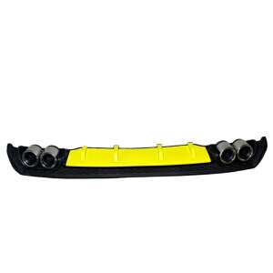 Universal-Heckdiffusor P-Typ Ro-Modell Body Kit Stoßstangenlippensplitter Gelb AutoVision