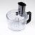 Girmi RB76 food processor bowl and feed chute