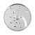 Girmi RB76 food processor slicing blade detail