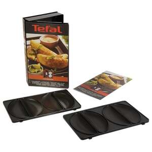 Tefal XA800812 Tavă pentru cozonaci pentru sandwich maker multifuncțional Snack Collection - Foi de copt rezistente la căldură