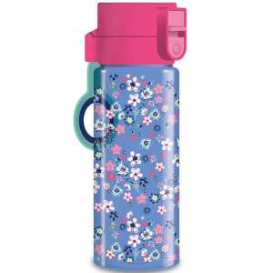 Sticlă de apă Ars Una Pearl Blossom Blue cu flori, fără BPA, 475 ml - Ars Una
