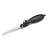 Girmi CT10 electric knife with black handle and silver blade