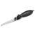 Girmi CT10 electric knife with black handle and silver blade