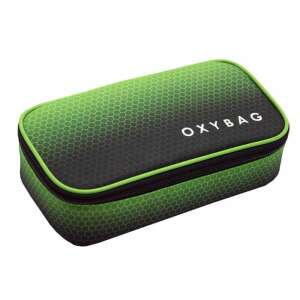 OXY Ombre fekete-zöld tolltartó, szögletes jumbo méret - Oxybag