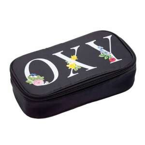 OXY fekete tolltartó virágos mintával - Oxybag