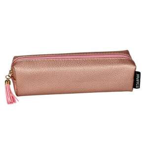 Piórnik Starpak różowy z zamkiem błyskawicznym i frędzlem - Starpak