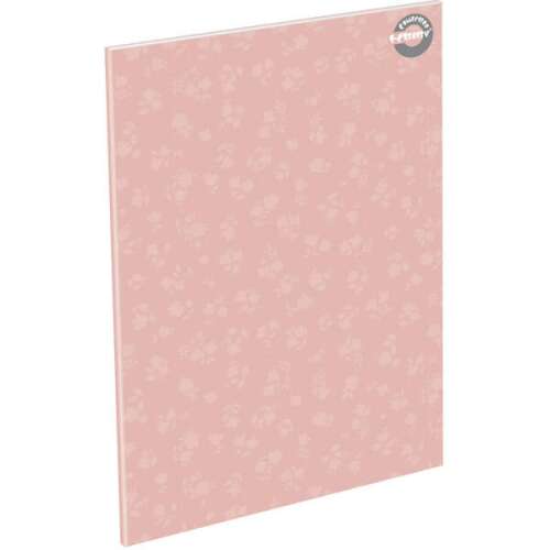 T-Creatív A4-es füzet barack rózsaszín borítóval és apró virágmintával