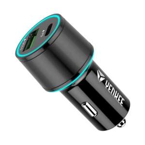 Yenkee YAC 2142 autós töltő Quick Charge 3.0 és Power Delivery funkcióval - Autós töltő