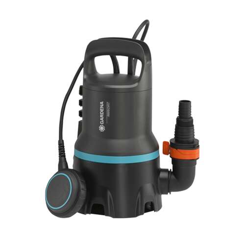 Потапяема помпа Gardena 9000 за отпадни води, 300W, 9000 l/h, 0.6 bar