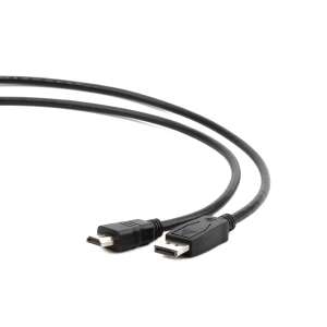 Кабел Gembird DisplayPort към HDMI, 1.8m - Преобразувател на DisplayPort