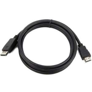 Gembird DisplayPort auf HDMI Kabel, 1 Meter, schwarz - Gembird