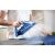 Fier de calcat TEFAL EasyGliss Plus FV5735E0, 2500W, 220g/min, Easygliss Plus , Durilium AirGlide, sistem anticalcar, functie calcare verticala, Auto OFF, Autosteam, alb&albastru 45071696