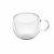 ETA Espresso double-walled glass cup, 80ml, clear