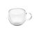 ETA Espresso double-walled glass cup, 80ml, clear