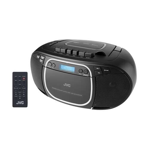 Черен бумбокс JVC RC-E561BDAB с дистанционно управление