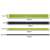 Trizand resistance band set, 4 pieces, different resistance levels, with size information
