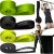 Trizand resistance band set with exercises, pull-ups and leg workout