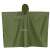 Wymiary zielonego poncho przeciwdeszczowego: 127 x 100 cm.