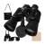 Trizand binoculars with shoulder bag, 10x50 magnification, black