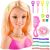 Barbie Styling Head with Hair Accessories: Clips, Comb, Scrunchie