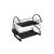 Two-Tier Dish Drying Rack, Black 134153786