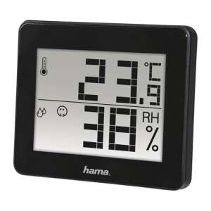 Hama TH-130 digitalni mjerač temperature i vlage, crni - Meteo stanica