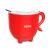 Neno Mucca rote Babytasse mit Deckel