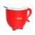 Neno Mucca rote Babytasse mit Deckel
