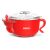 Neno Mucca crvena zdjela za hranjenje beba s poklopcem i ručkom