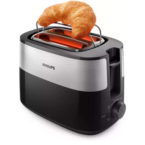 Philips HD2516/90 Daily Collection Toaster, Crno-Srebrna
