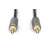 Digitus DB-510110-018-S 3.5mm-es audio kábel, 1,8 m, fekete, közeli kép