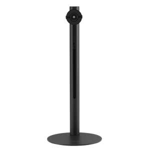 ASUS MTS02D Titan desktop TV stand, black, front view - Monitor Mount and Stand
