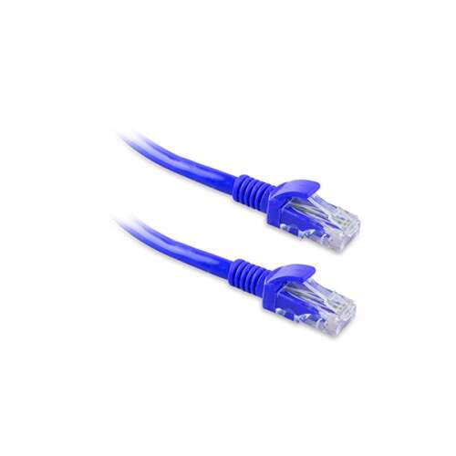 S-Link CAT6 1m kék hálózati kábel, RJ45 csatlakozó