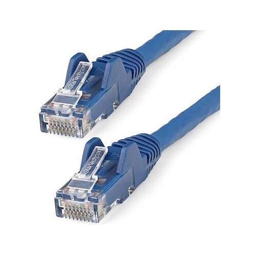 StarTech N6LPATCH3MBL 3 méteres kék Cat6 UTP Ethernet patch kábel