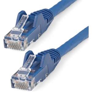 StarTech N6LPATCH50CMBL Cat6 UTP Ethernet Patch Cable, Kék, 0,5m - Startech