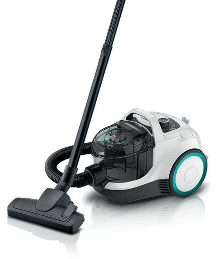 Bosch BGC21HYG1 porzsák nélküli Porszívó 550W, Fehér-Szürke