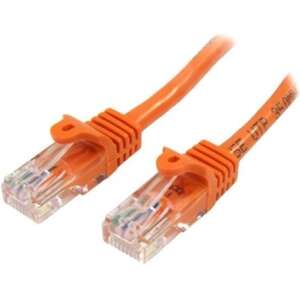 StarTech N6PATC50CMOR 0,5m narancssárga Cat6 UTP hálózati kábel - Startech