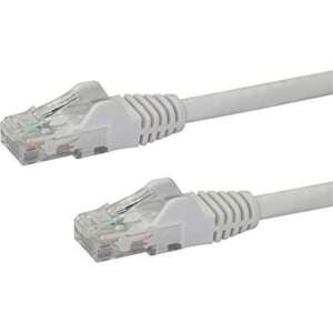 StarTech N6PATC50CMWH Cat6 UTP Patch kábel, Fehér, 0,5m - Startech