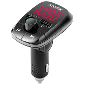 FM vysielač Hyundai FMT380BTCHARGE s Bluetooth, dvojitým nabíjaním USB a slotom na SD kartu - Transmitery